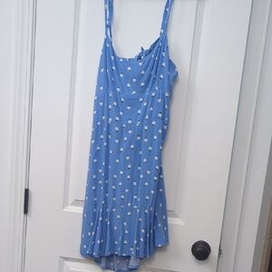 Blue Floral Sundress